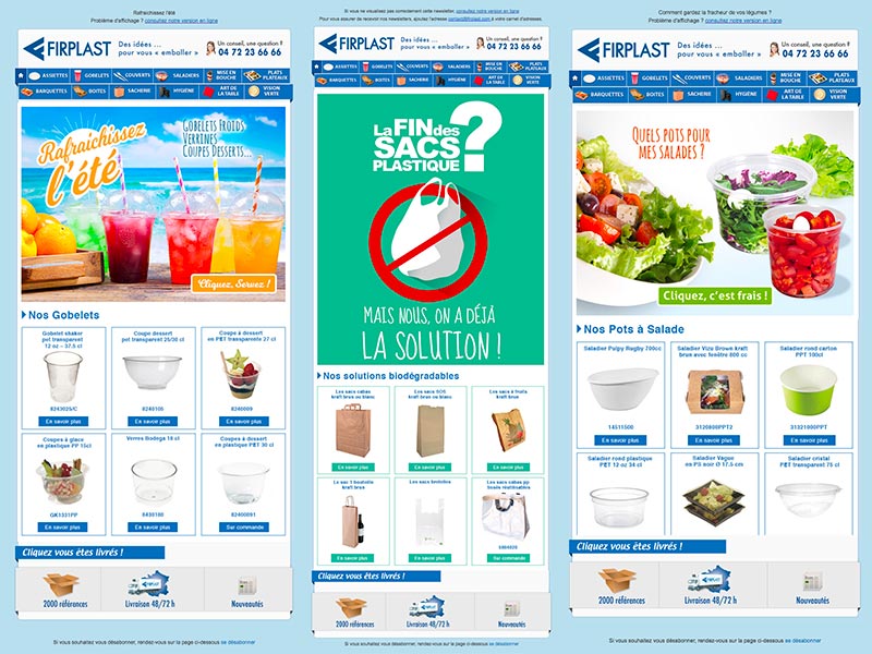 FIRPLAST - site e-commerce B2B