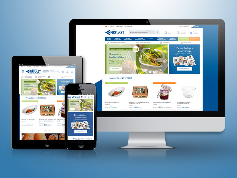 FIRPLAST - site e-commerce B2B